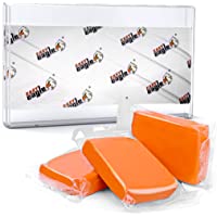 EASY EAGLE Barra de Arcilla Coche- Pastas Limpiador Arcilla para Moto Barco- 3 x 100g- 3 Piezas